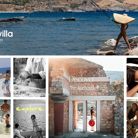 Villa Pura Vida Villa, With 2 Pools, Jacuzzi & Sauna, By Thinkvilla Pánormos