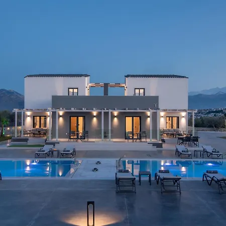 Pura Vida Villa, With 2 Pools, Jacuzzi & Sauna, By Thinkvilla Pánormos