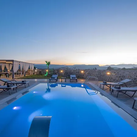 Villa Pura Vida Villa, With 2 Pools, Jacuzzi & Sauna, By Thinkvilla Pánormos
